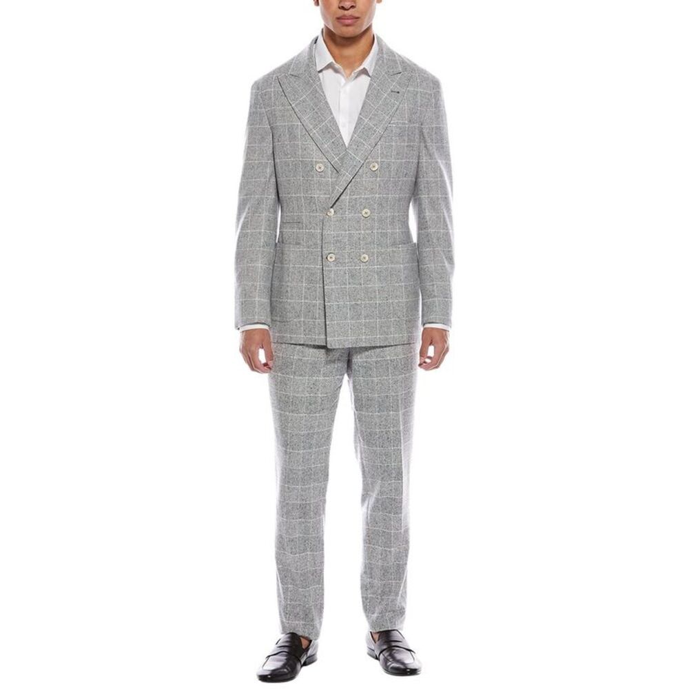 Brunello Cucinelli Mens 2Pc Silk, Wool & Cashmere-Blend
